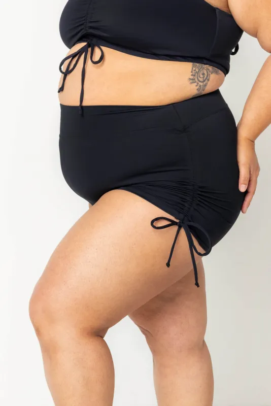 Swim Booty Shorts - Black sold by Superfit Hero