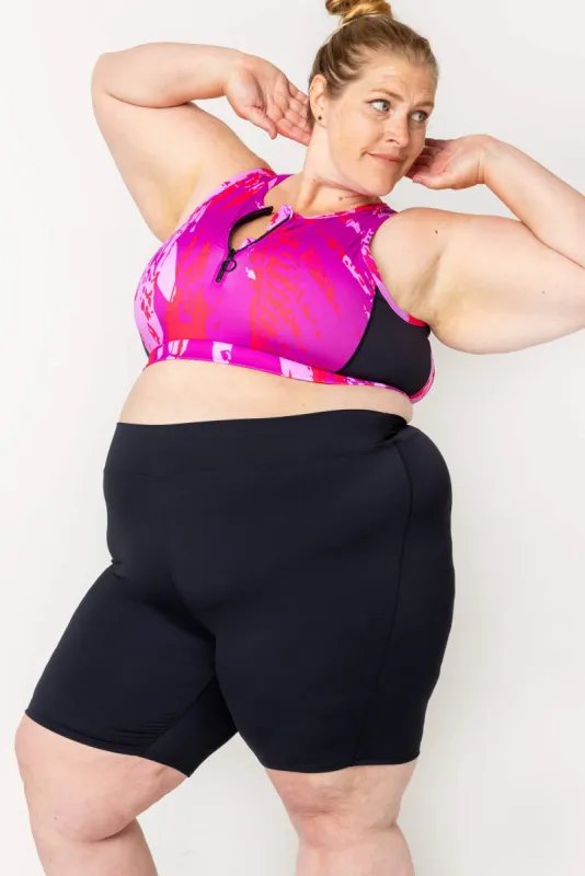 9 Inch Swim Shorts - Black sold by Superfit Hero