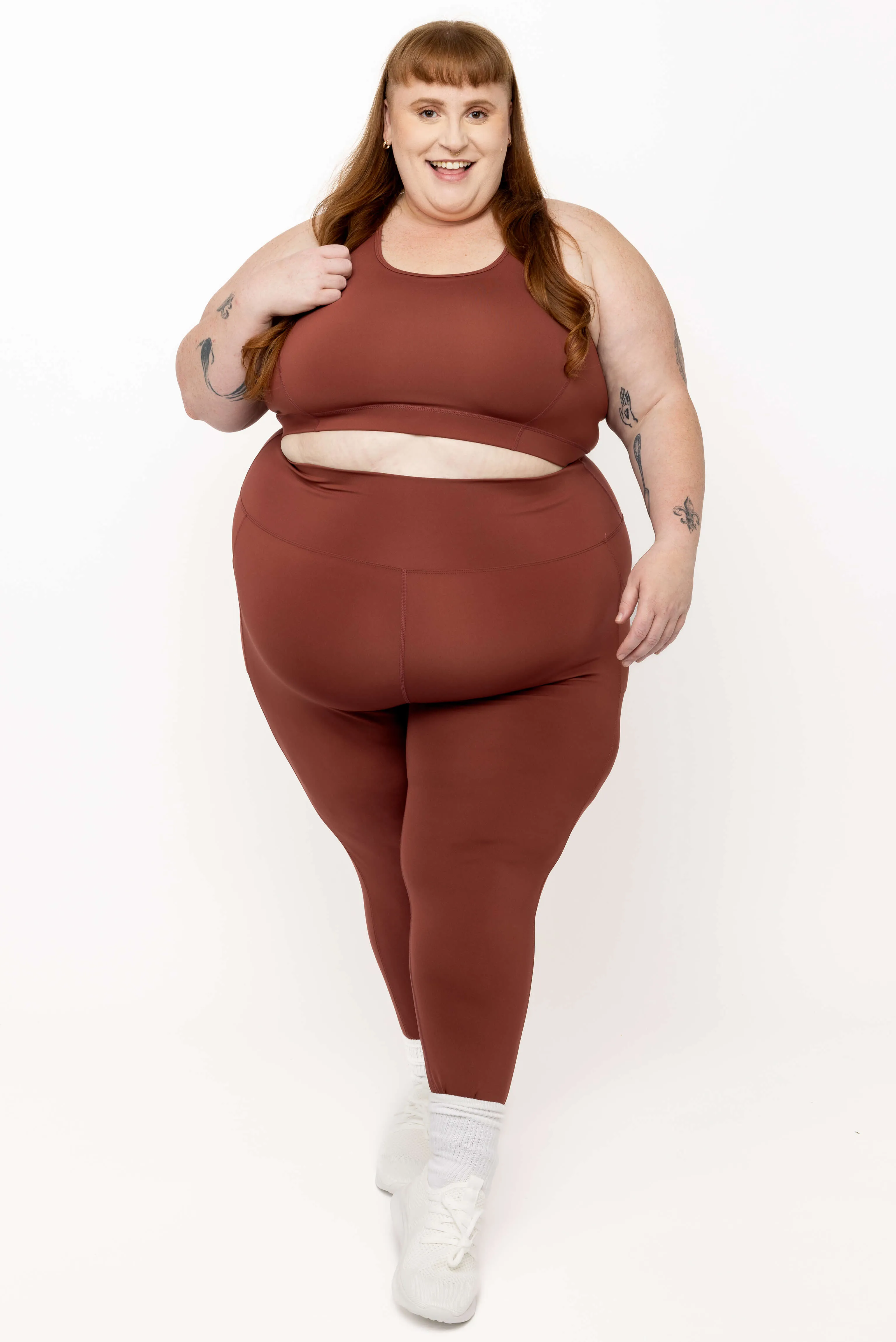 SuperCool Pocket Leggings - Cinnamon sold by Superfit Hero product image thumbnail 2