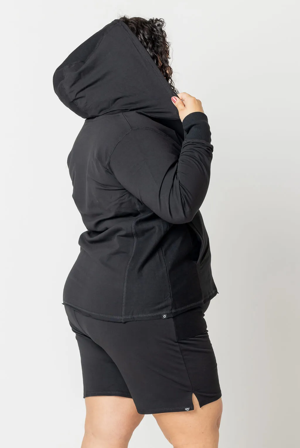 Zip Up Thumbhole Hoodie - FINAL SALE sold by Superfit Hero product image thumbnail 2