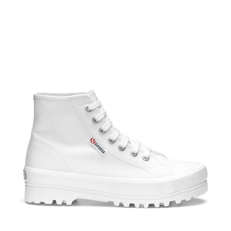 2341 Alpina High Top Sneakers - White sold by Superga