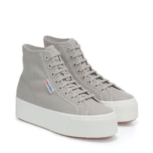 2708 High Top Sneakers - Grey sold by Superga