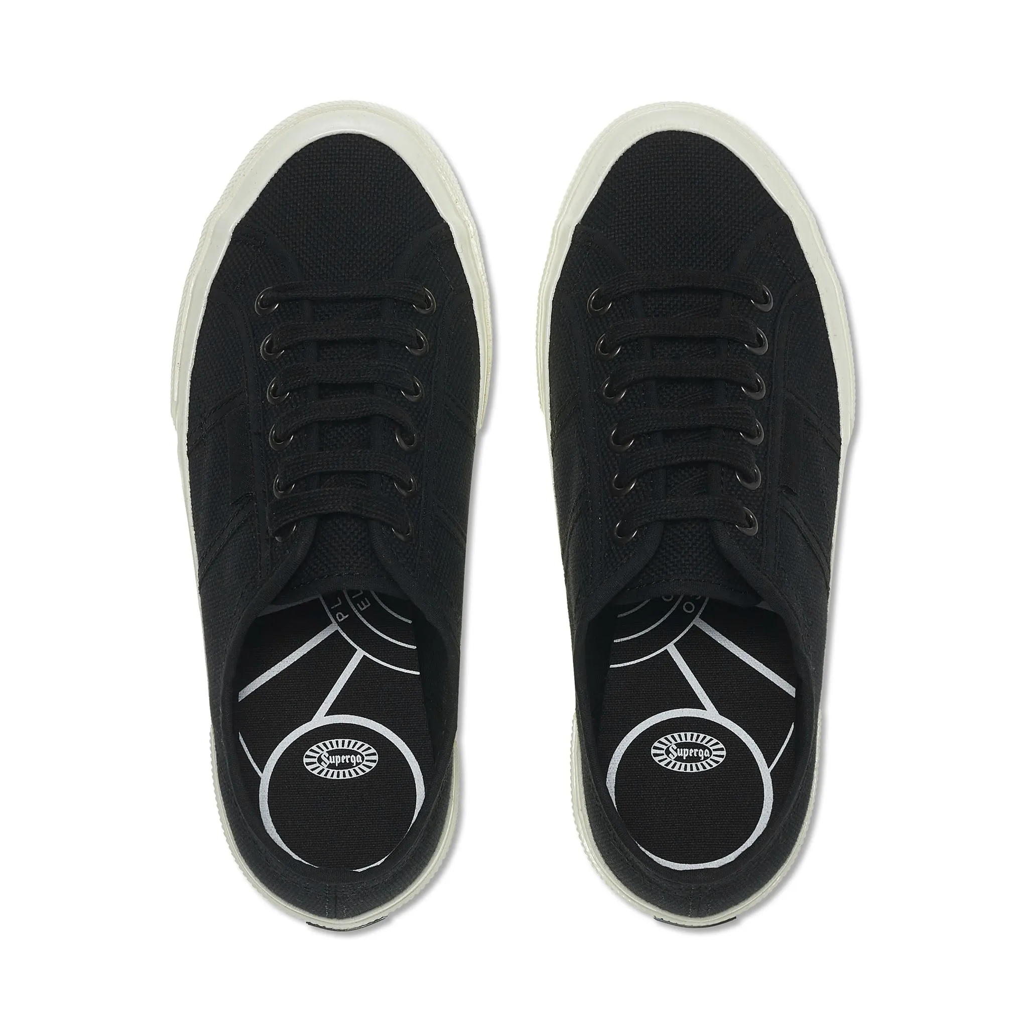 2750 Og Sneakers - Black White Avorio sold by Superga product image thumbnail 4