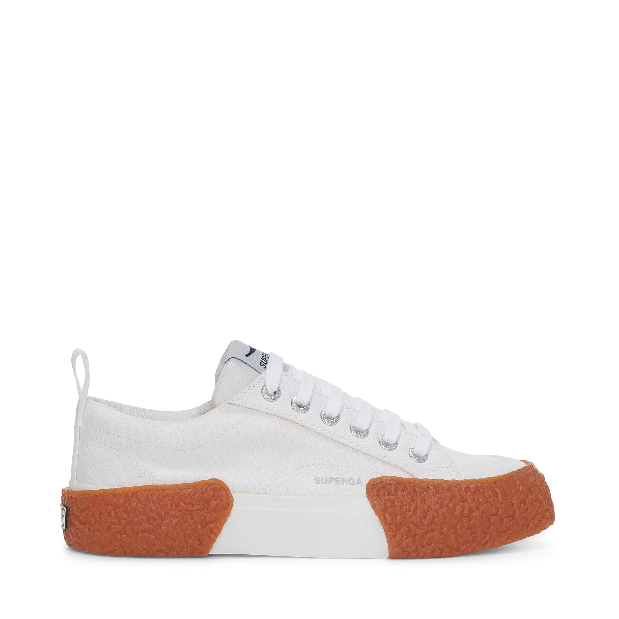 2660 Stripe Big Bumpers Sneakers - White Gum sold by Superga