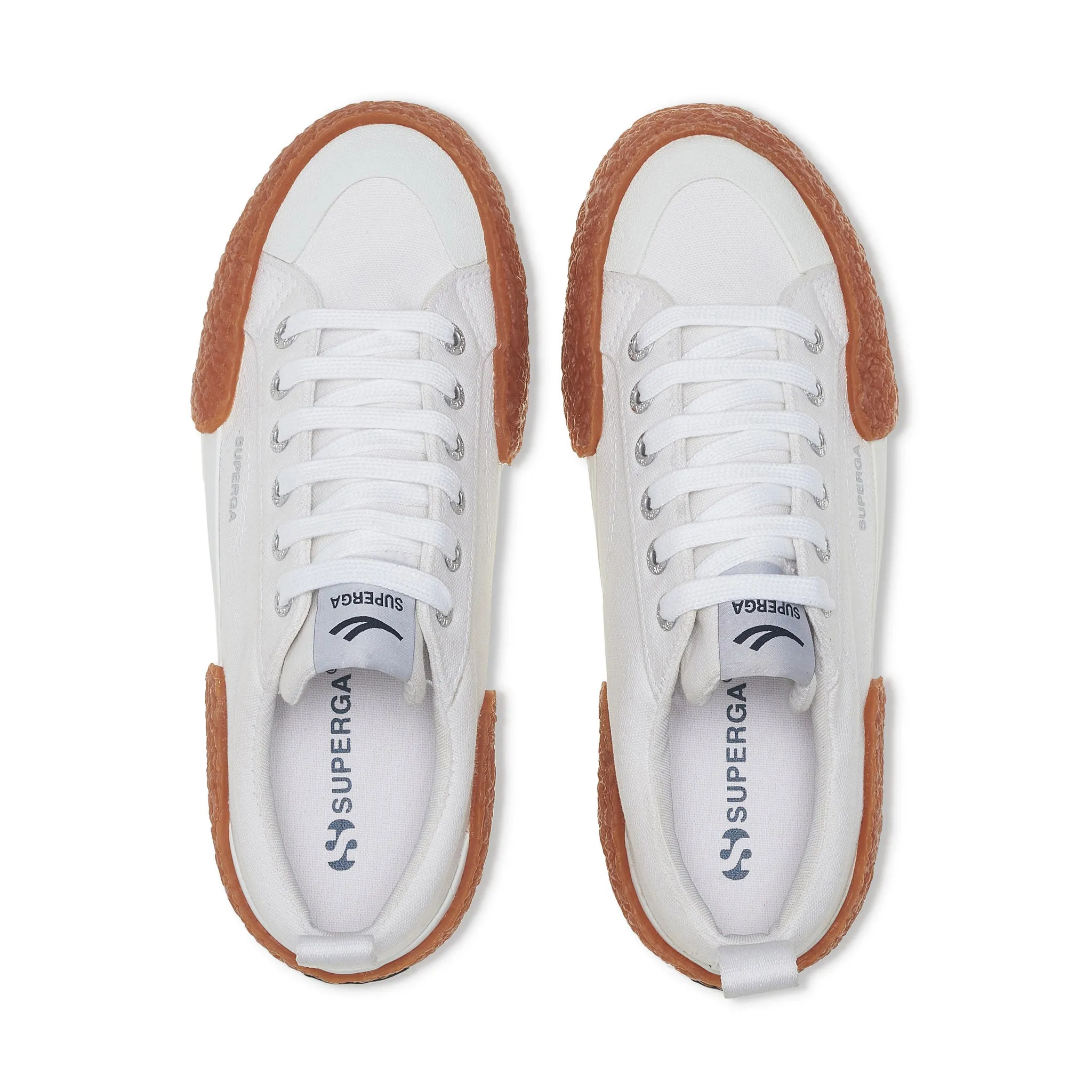 2660 Stripe Big Bumpers Sneakers - White Gum sold by Superga product image thumbnail 4