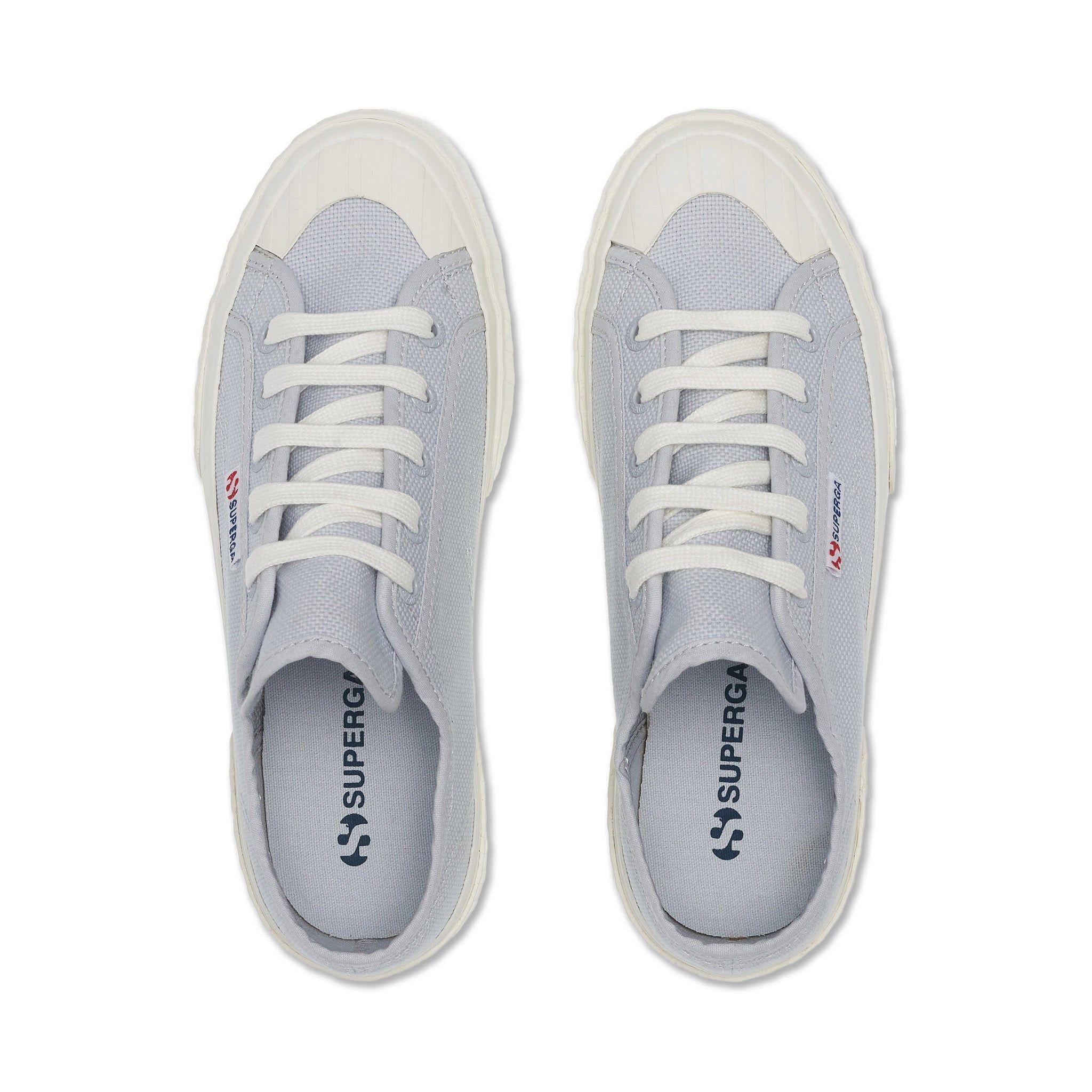 2630 Stripe Sneakers - Grey Lilla Avorio sold by Superga product image thumbnail 4