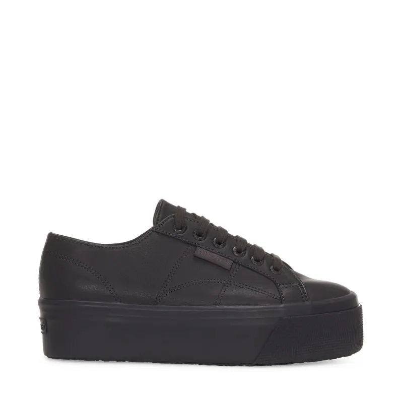 2790 Nappa Sneakers - Total Black Bristol sold by Superga