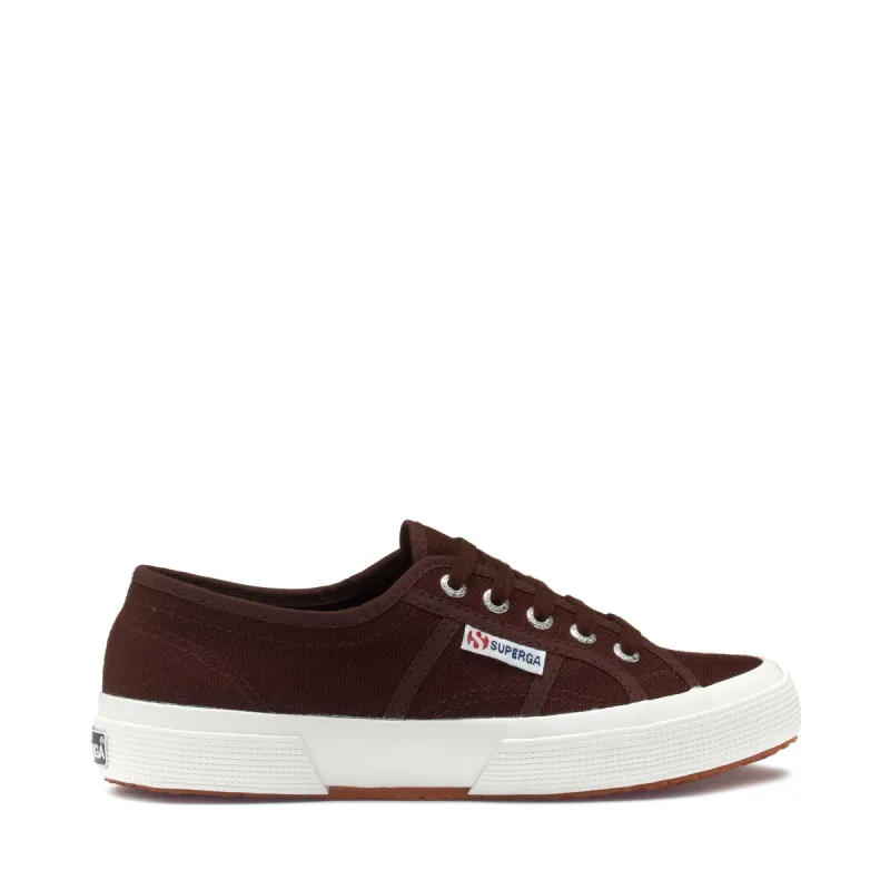 2750 Cotu Classic Sneakers - Brown Plum Avorio sold by Superga