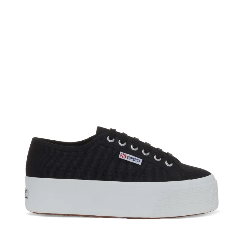 2790 Platform Sneakers - Black Off-White sold by Superga