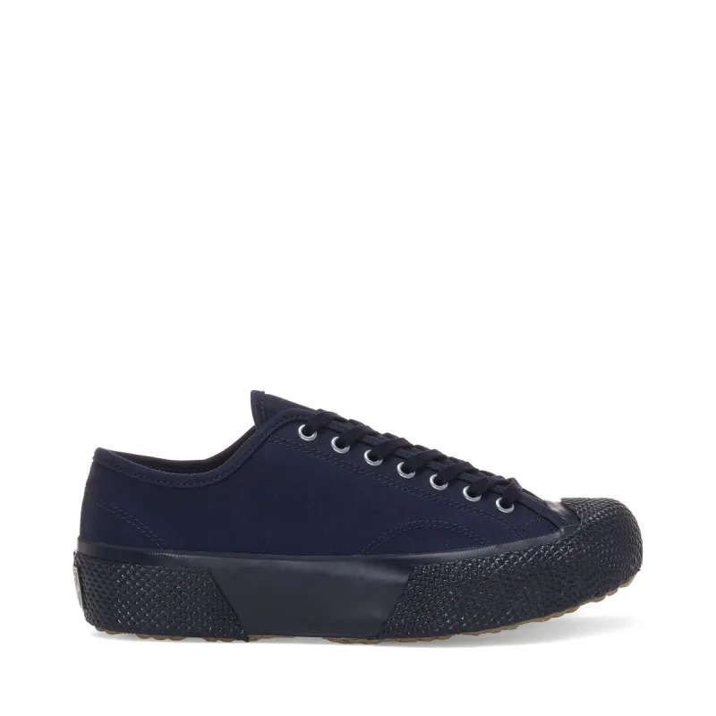 2434 BK Sateen Sneakers - Navy sold by Superga