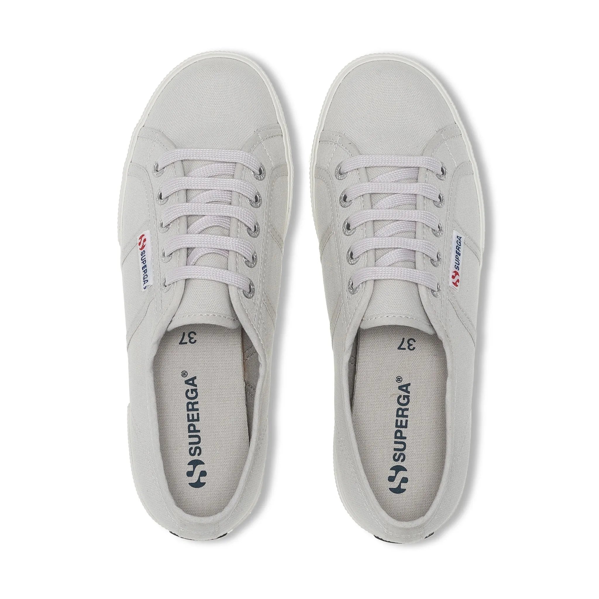 2950 Cotu Sneakers - Grey Silver Avorio sold by Superga product image thumbnail 4