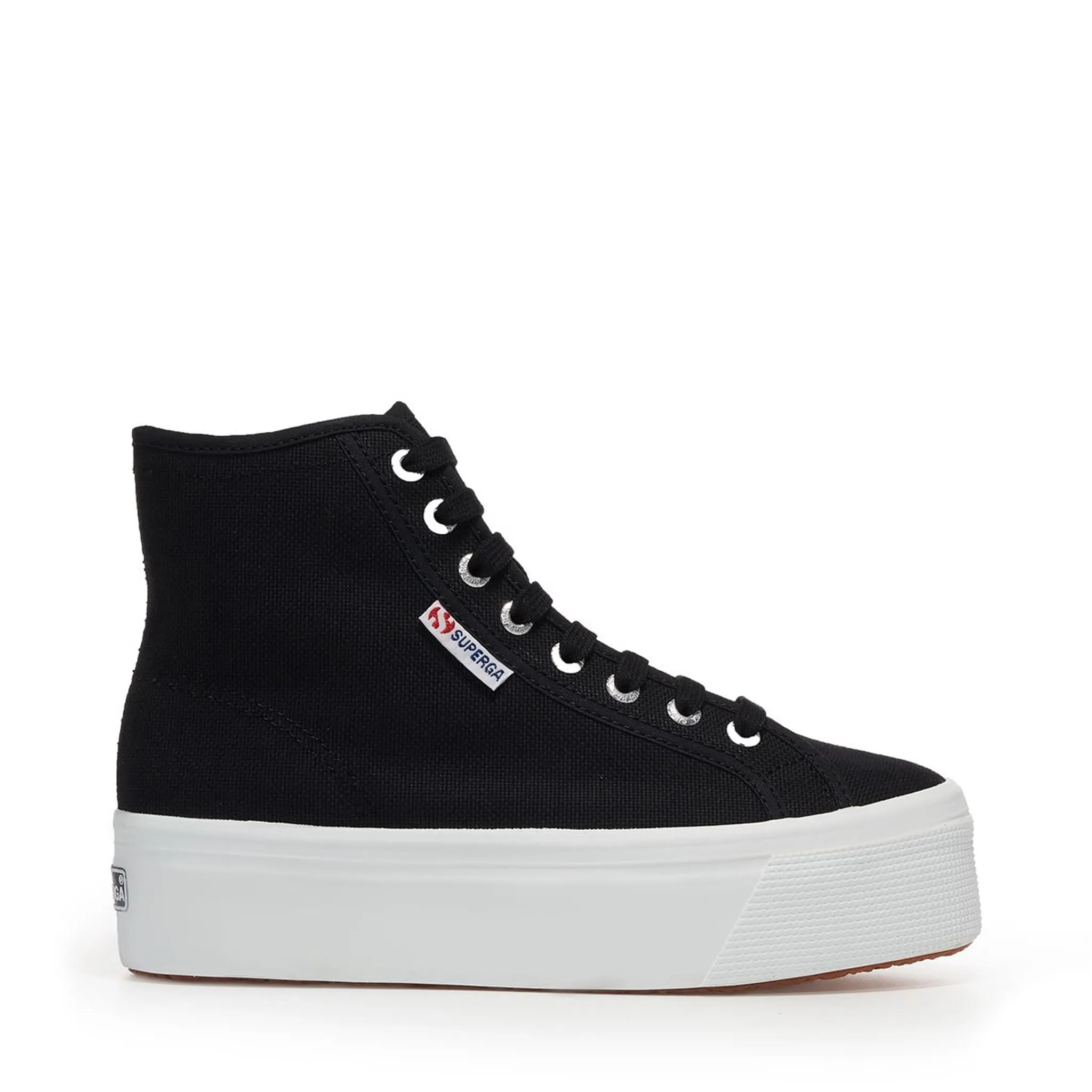 2708 High Top Sneakers - Black sold by Superga