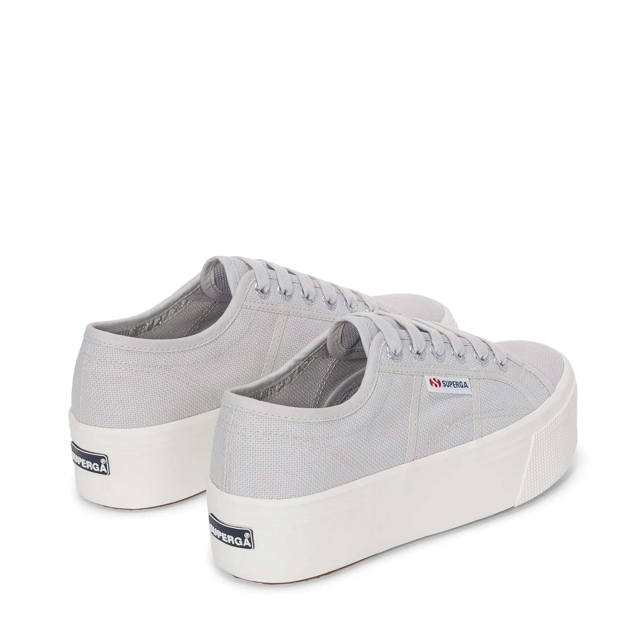 2790 Platform Sneakers - Grey Silver Avorio sold by Superga product image thumbnail 3
