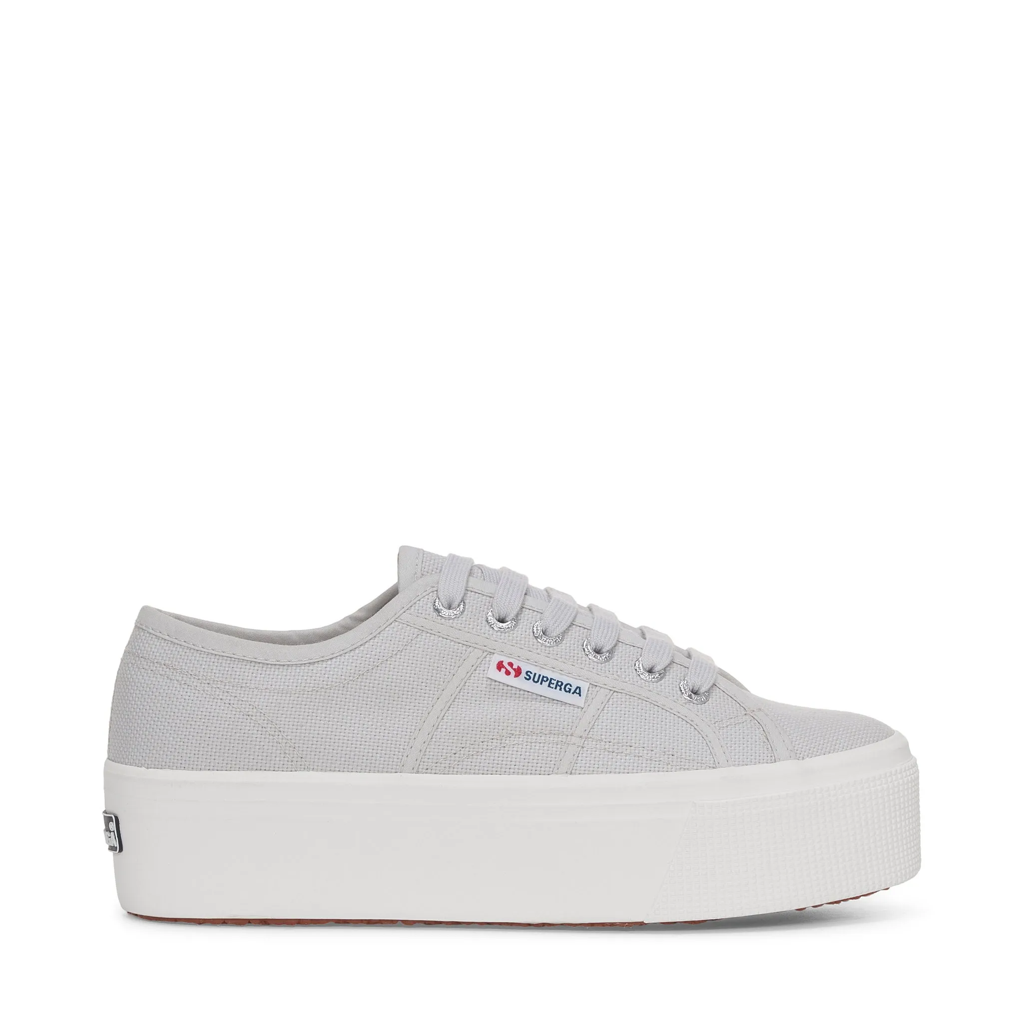 2790 Platform Sneakers - Grey Silver Avorio sold by Superga