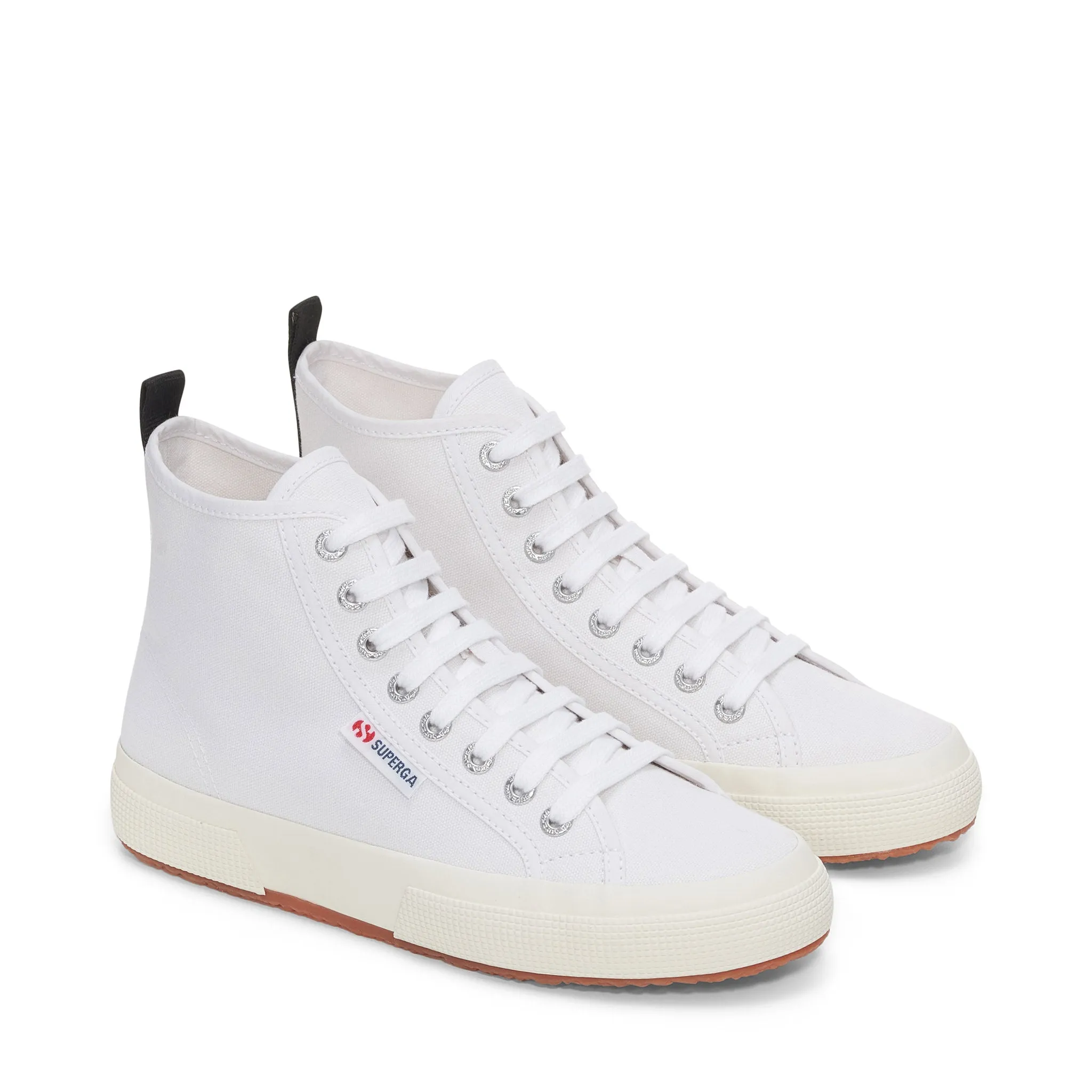 2750 Mid Cotton Sneakers - White Black Avorio sold by Superga product image thumbnail 2