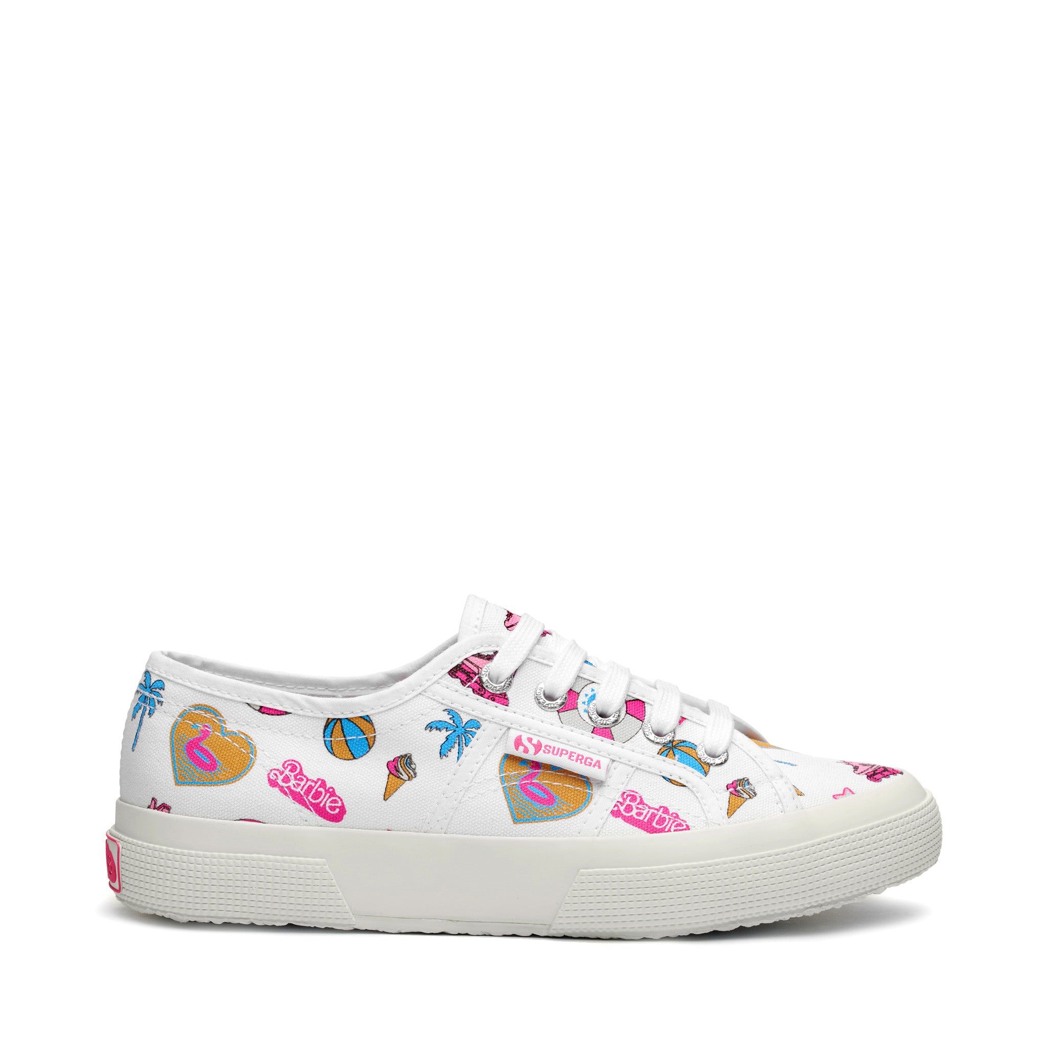 2740 Mutlicolor Lettering Sole Sneakers - White Avorio sold by Superga product image thumbnail 4