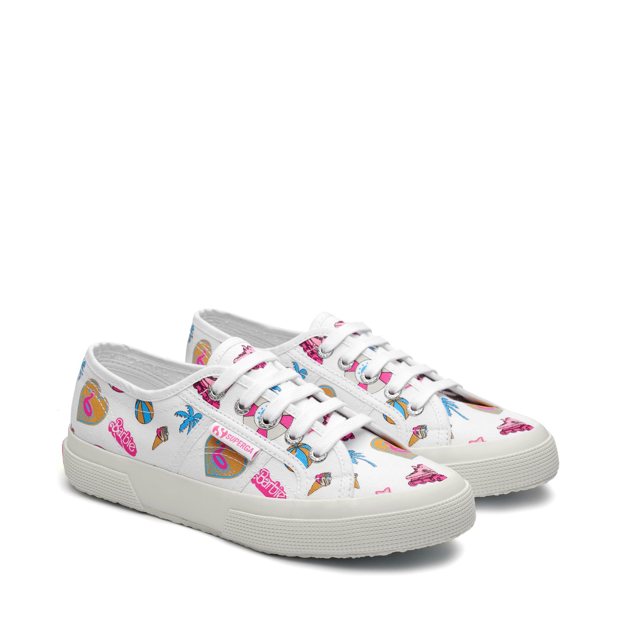 2740 Mutlicolor Lettering Sole Sneakers - White Avorio sold by Superga product image thumbnail 2