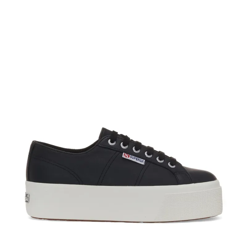 2790 Nappa Sneakers - Black sold by Superga