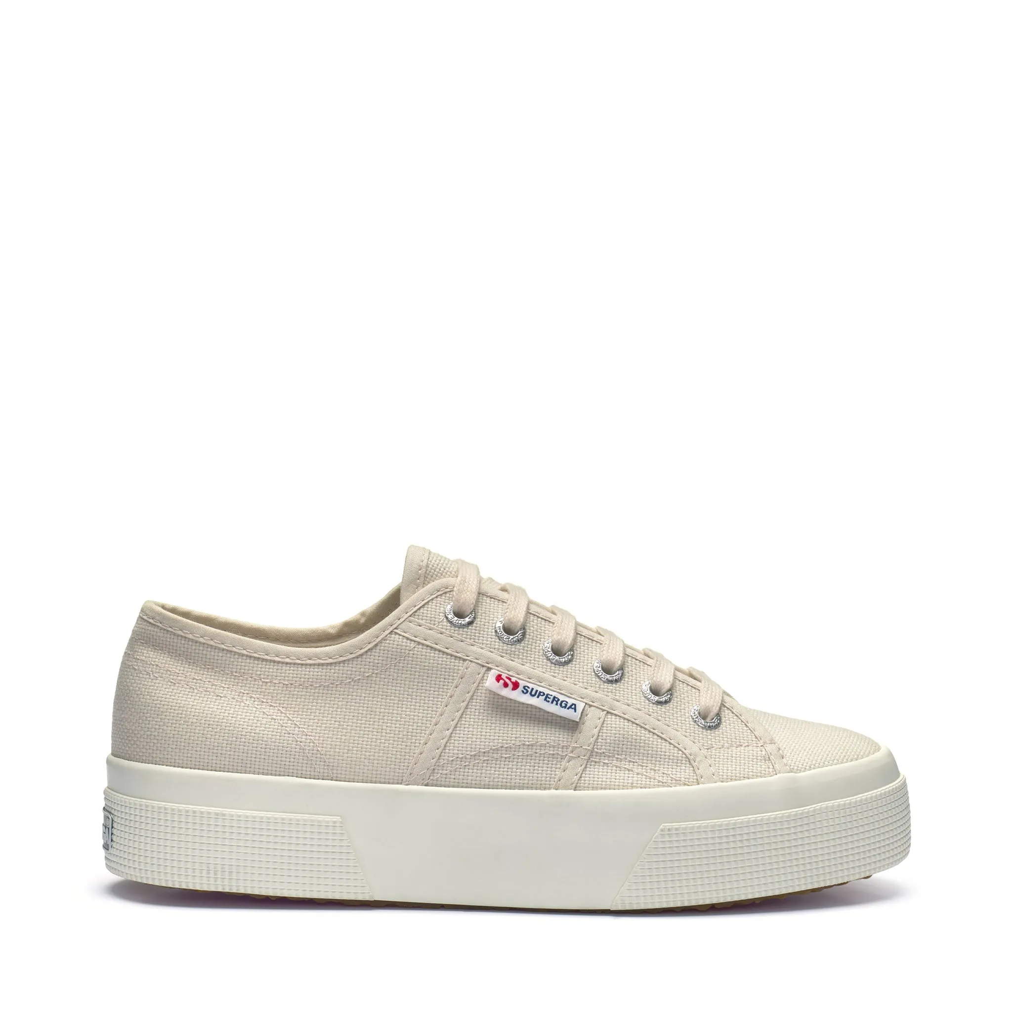 2740 Platform Sneakers - Beige Lt Avorio sold by Superga