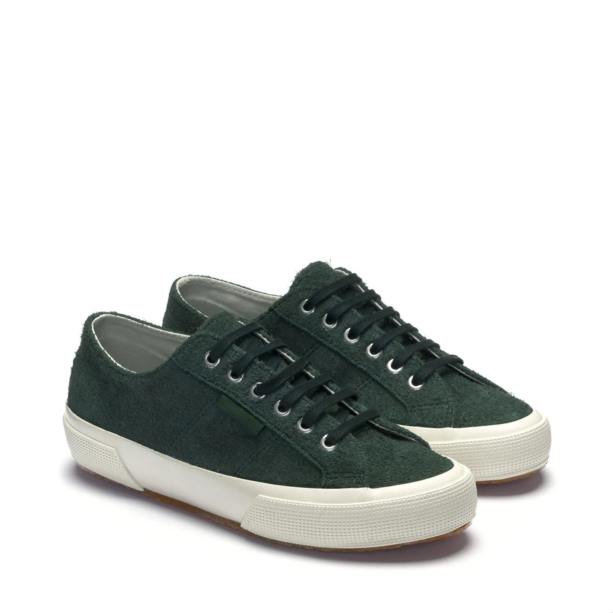 2750 Og Hairy Suede Sneakers - Green Dk Forest Avorio sold by Superga product image thumbnail 2