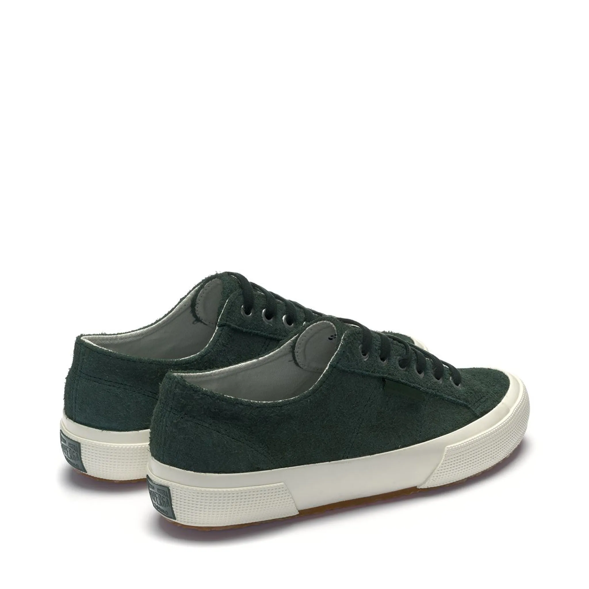 2750 Og Hairy Suede Sneakers - Green Dk Forest Avorio sold by Superga product image thumbnail 3