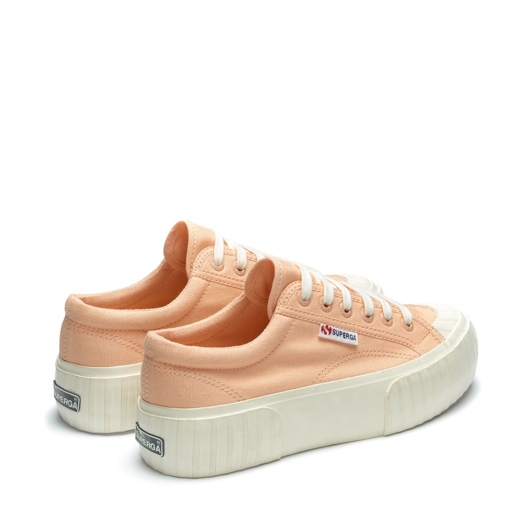 2631 Stripe Platform Sneakers - Pink sold by Superga product image thumbnail 3