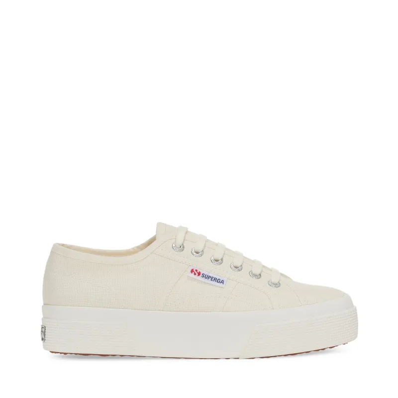 2740 Platform Sneakers - Beige Natural Avorio sold by Superga