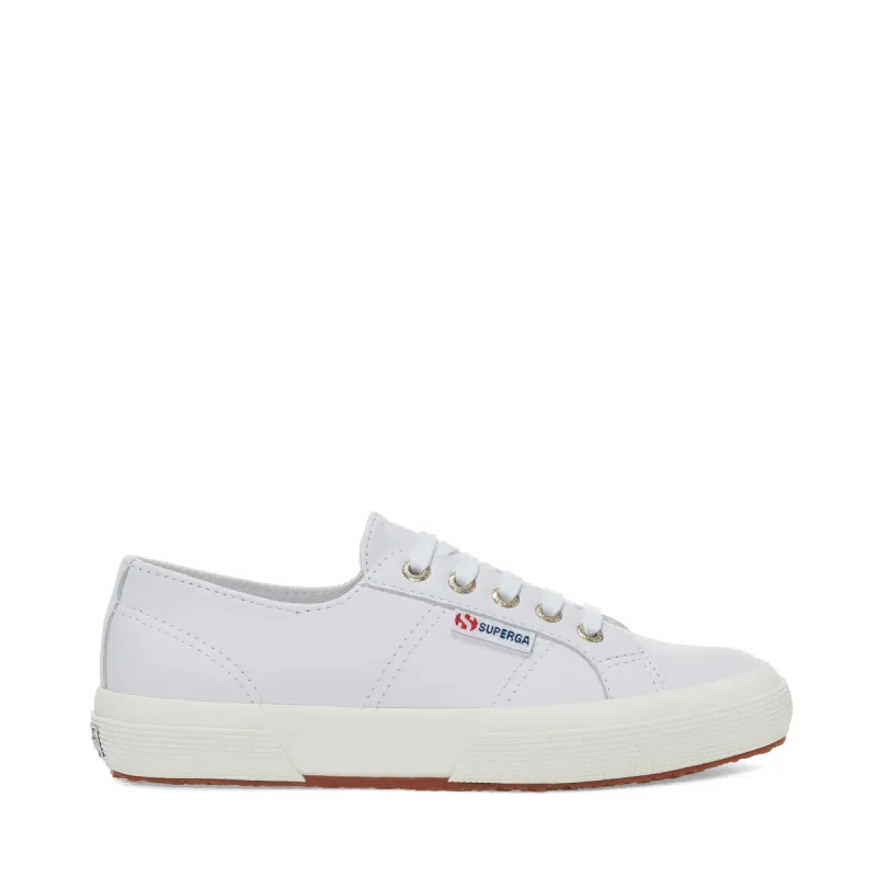 2750 Nappa Sneakers - Optical White Avorio sold by Superga