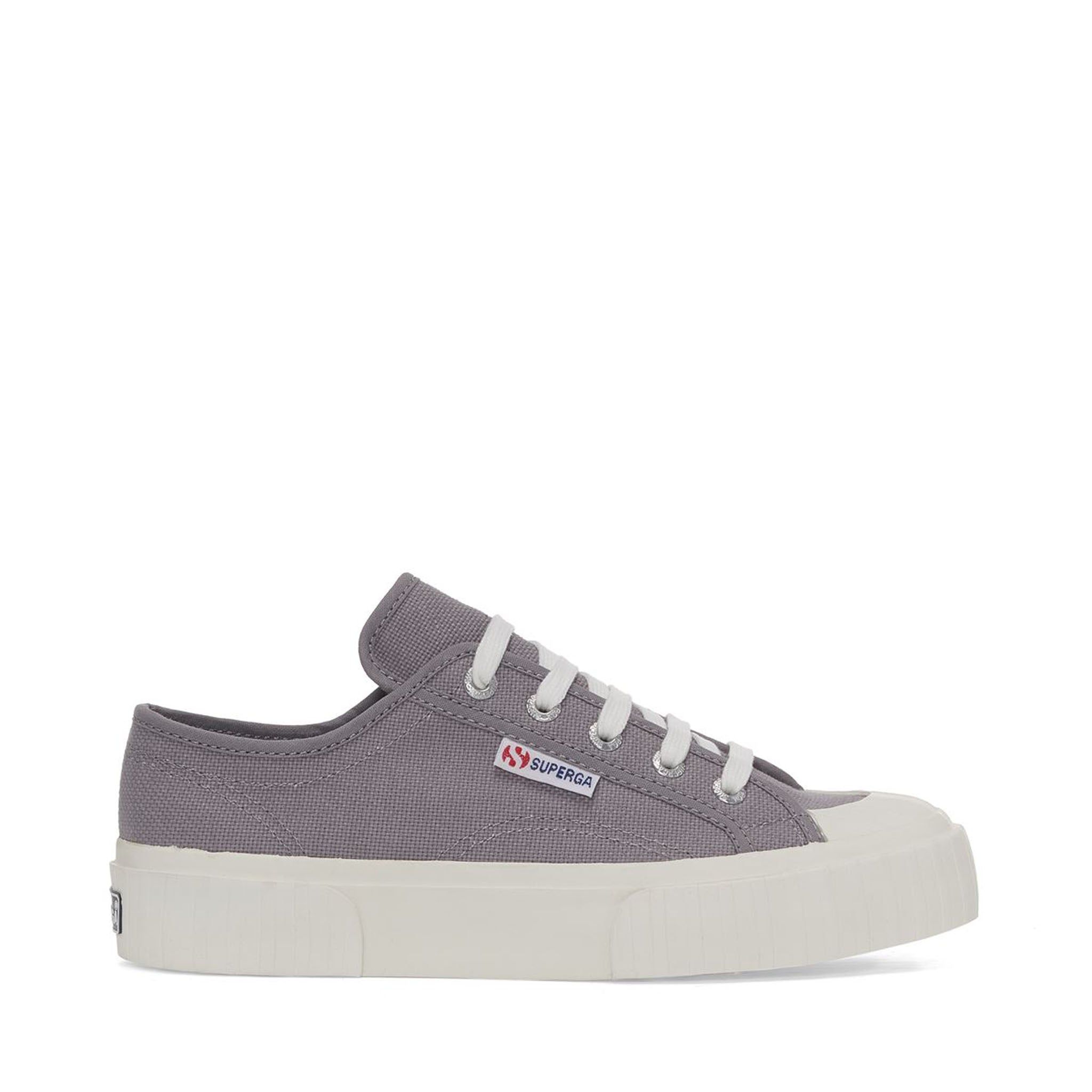 2630 Stripe Sneakers - Grey Bluish sold by Superga