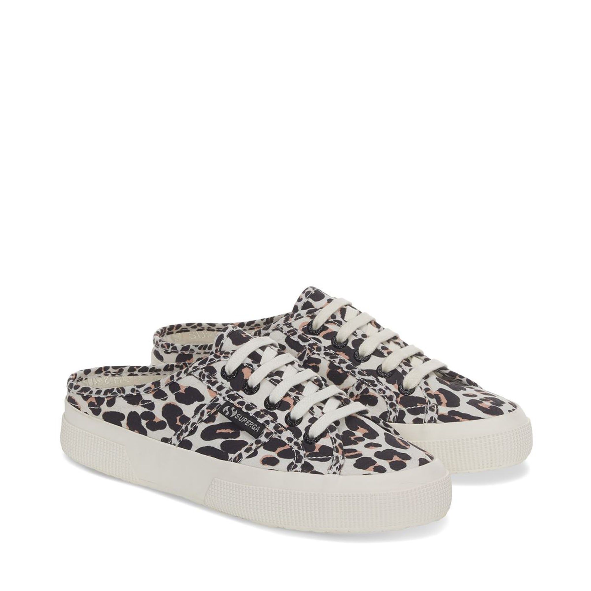 2402 Light Leopard Print Sneakers - Beige sold by Superga product image thumbnail 2