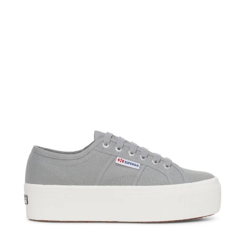 2790 Platform Sneakers - Grey Md Avorio sold by Superga