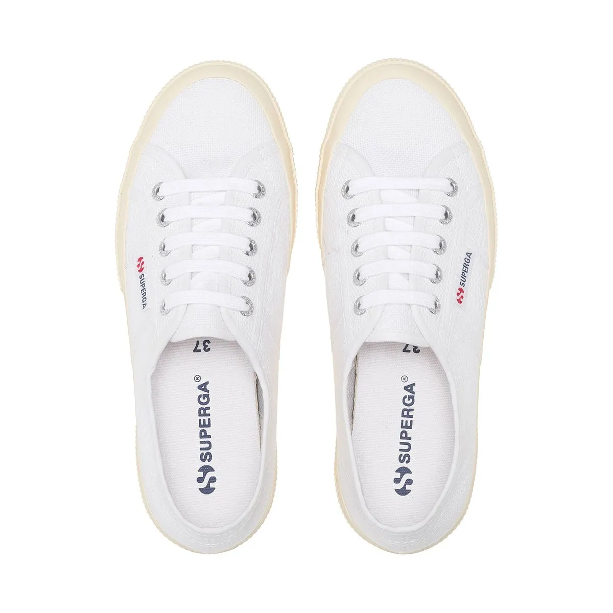 2750 Cotu Classic Sneakers - White-Off White sold by Superga product image thumbnail 4