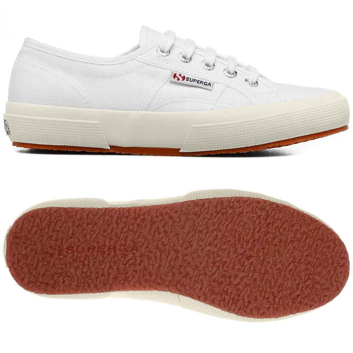2750 Cotu Classic Sneakers - White-Off White sold by Superga product image thumbnail 5