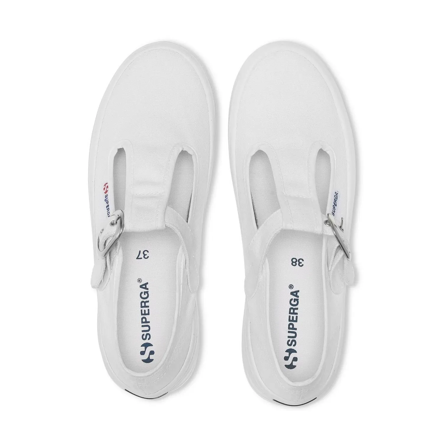 2541 Mary Jane Alpina Sneakers - White sold by Superga product image thumbnail 4