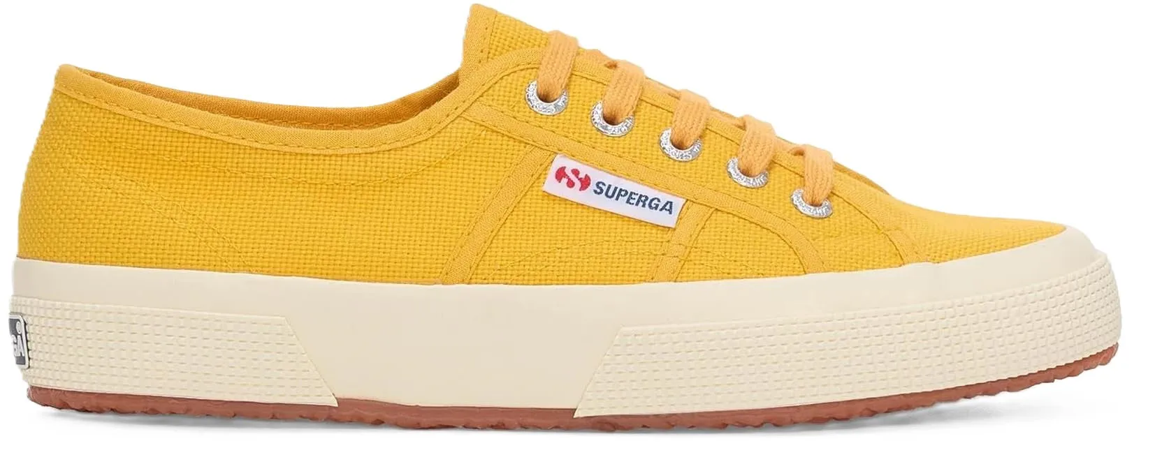 2750 Cotu Classic Sneakers - Yellow Bright-Off White sold by Superga