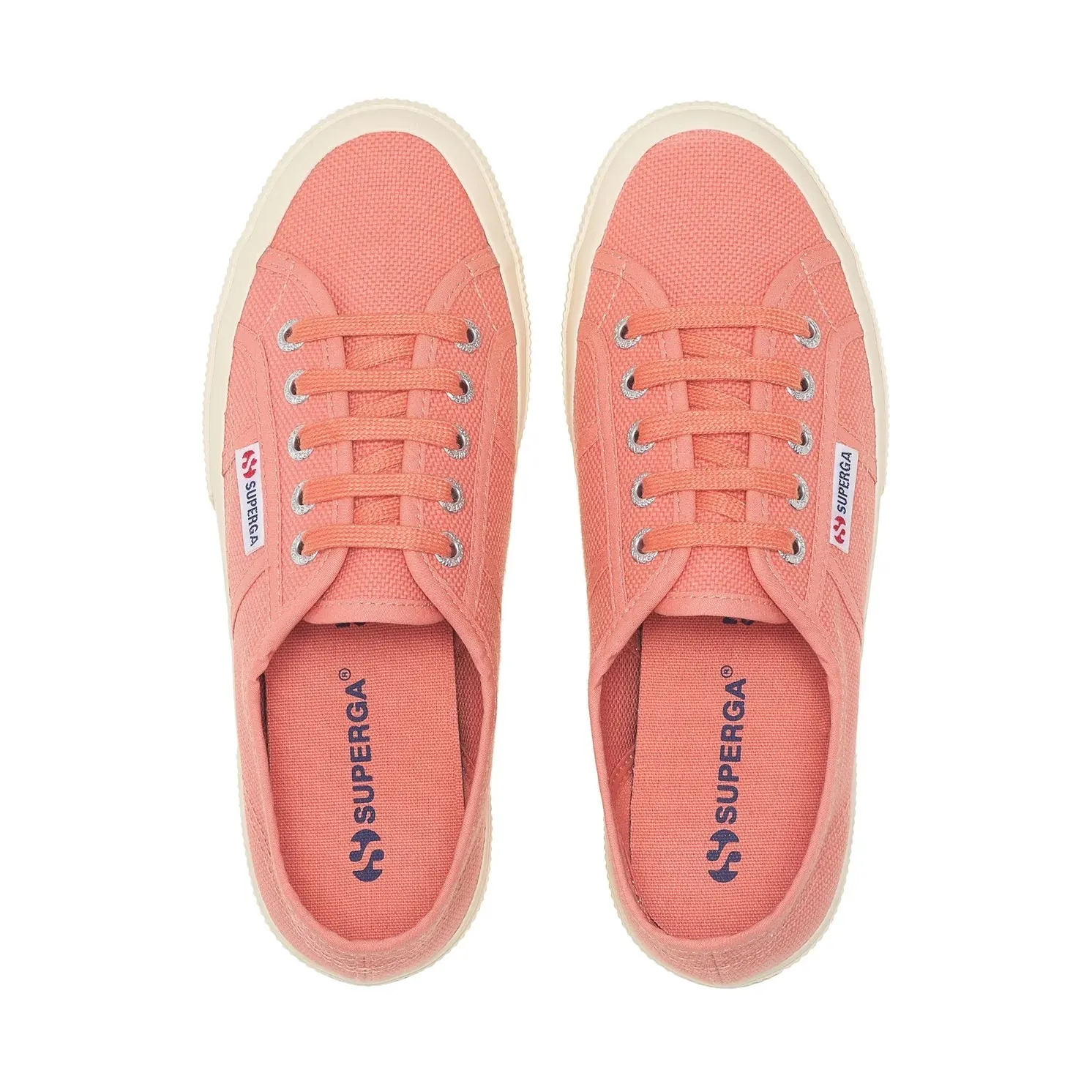 2750 Cotu Classic Sneakers - Orange Dusty-Off White sold by Superga product image thumbnail 4