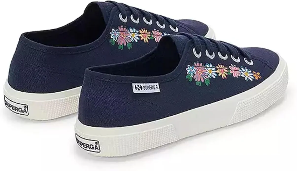3750 Flower Print Leggera - Blue Navy Multiflowers sold by Superga product image thumbnail 2