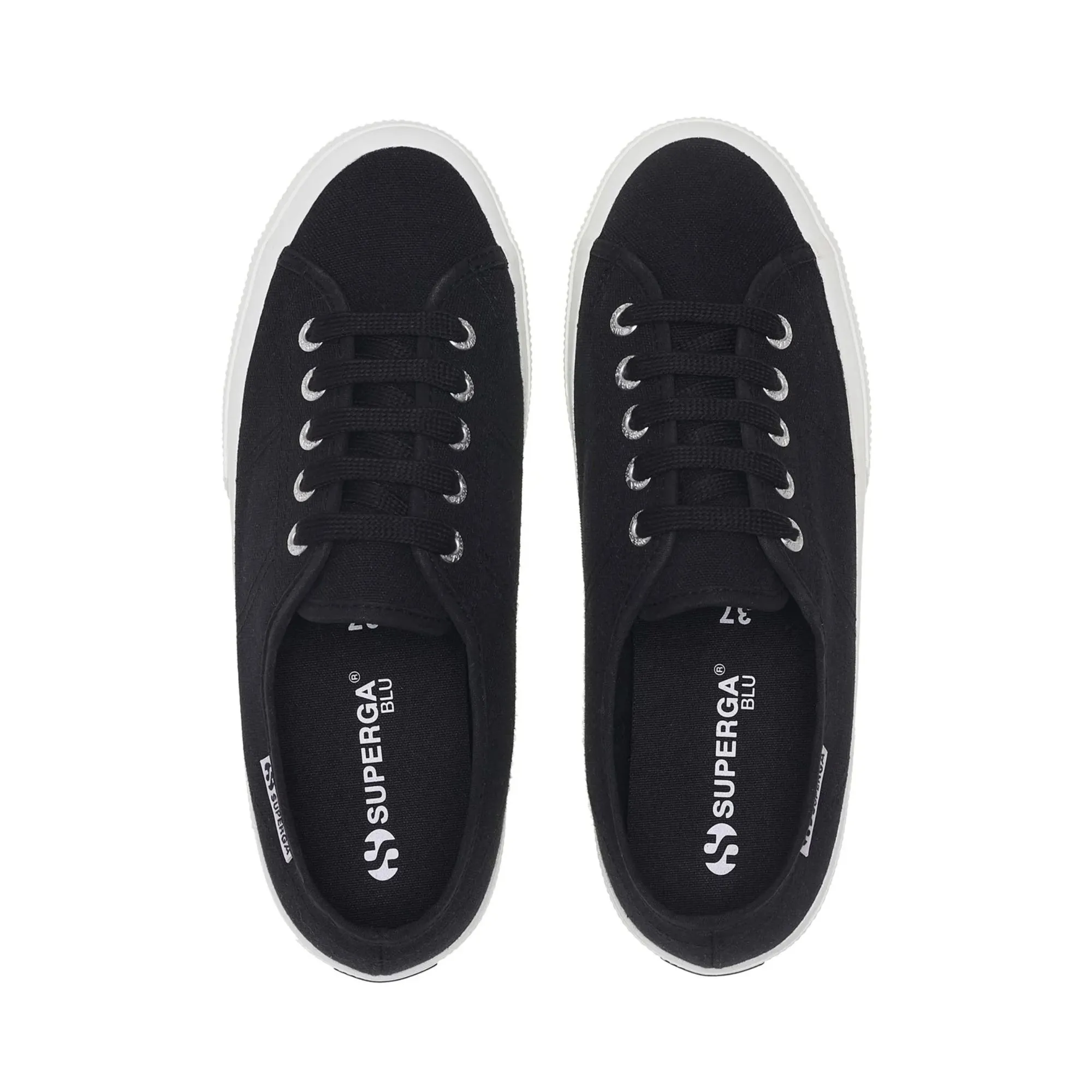 3750 Leggera Sneakers - Black White sold by Superga product image thumbnail 4