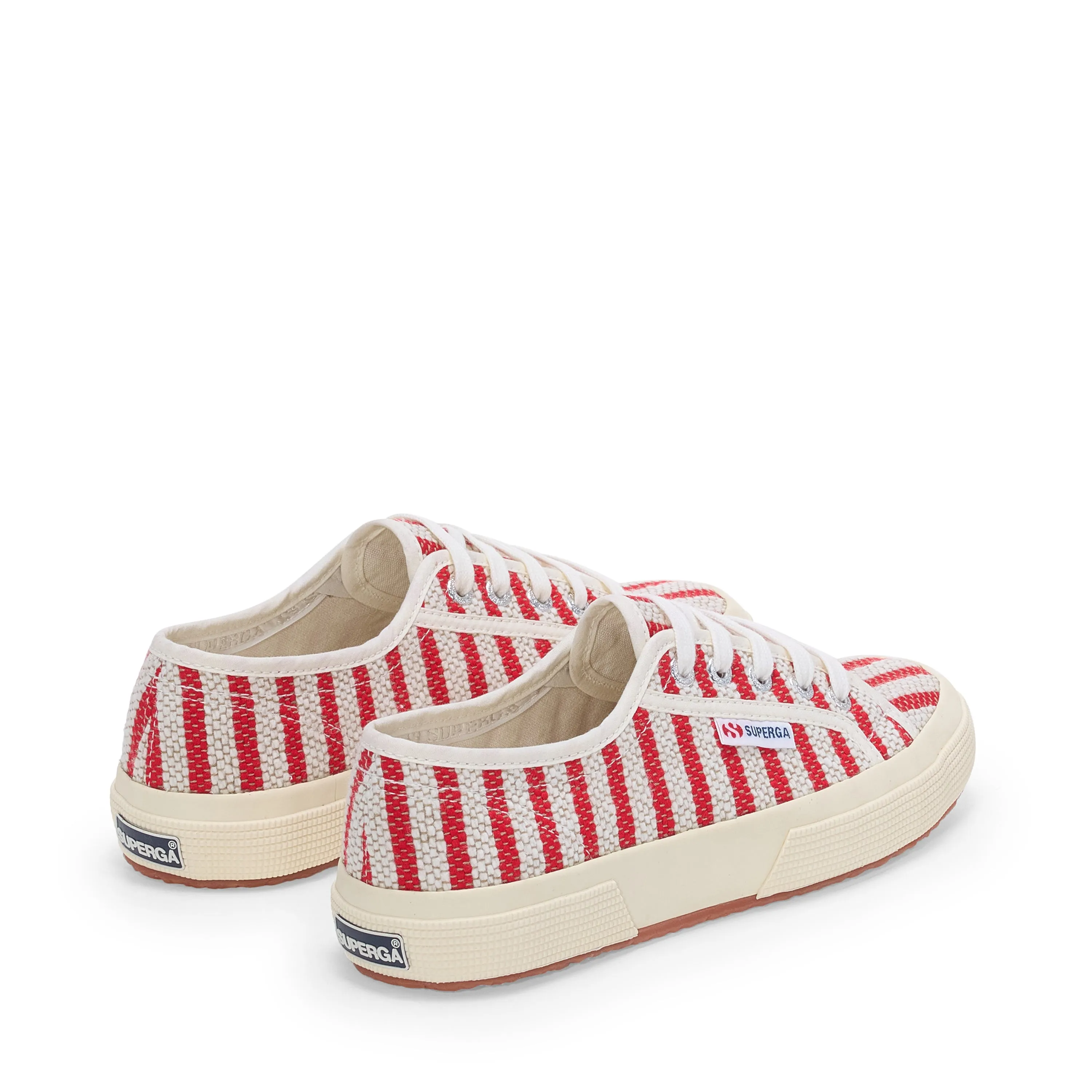 2750 Cotton Stripes - Red-Off White sold by Superga product image thumbnail 3