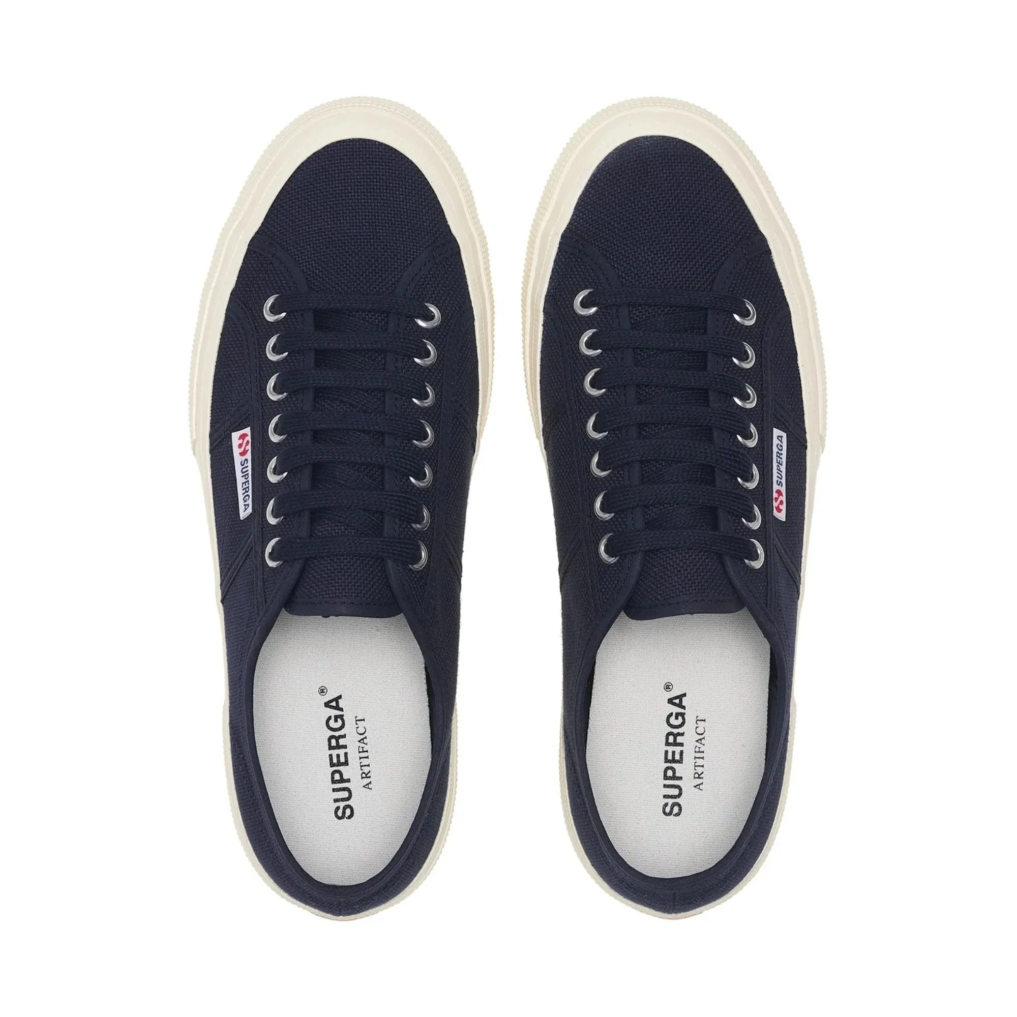 2750 OG Canvas Sneakers - Navy/Off White sold by Superga product image thumbnail 4