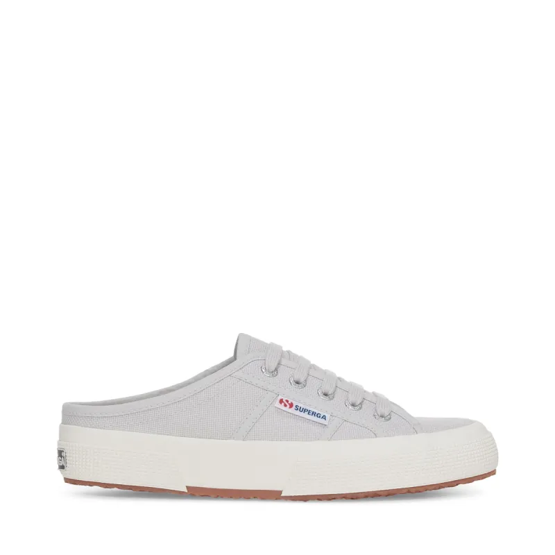2402 Mule Sneakers - Grey Silver Avorio sold by Superga