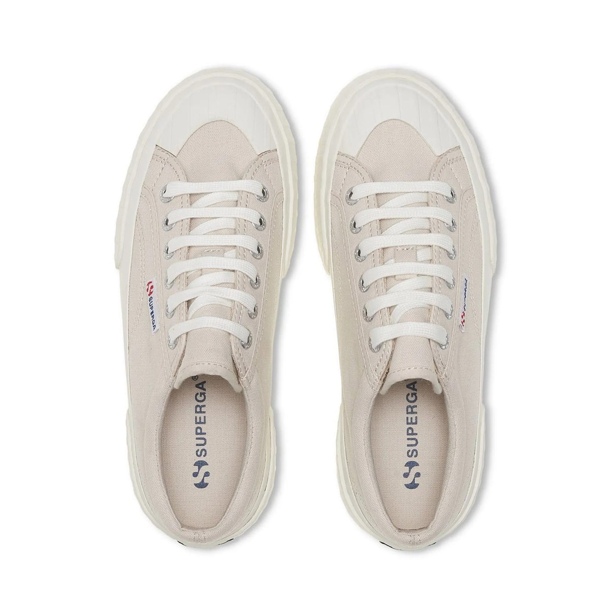 2631 Stripe Platform Sneakers - Beige Lt Avorio sold by Superga product image thumbnail 4