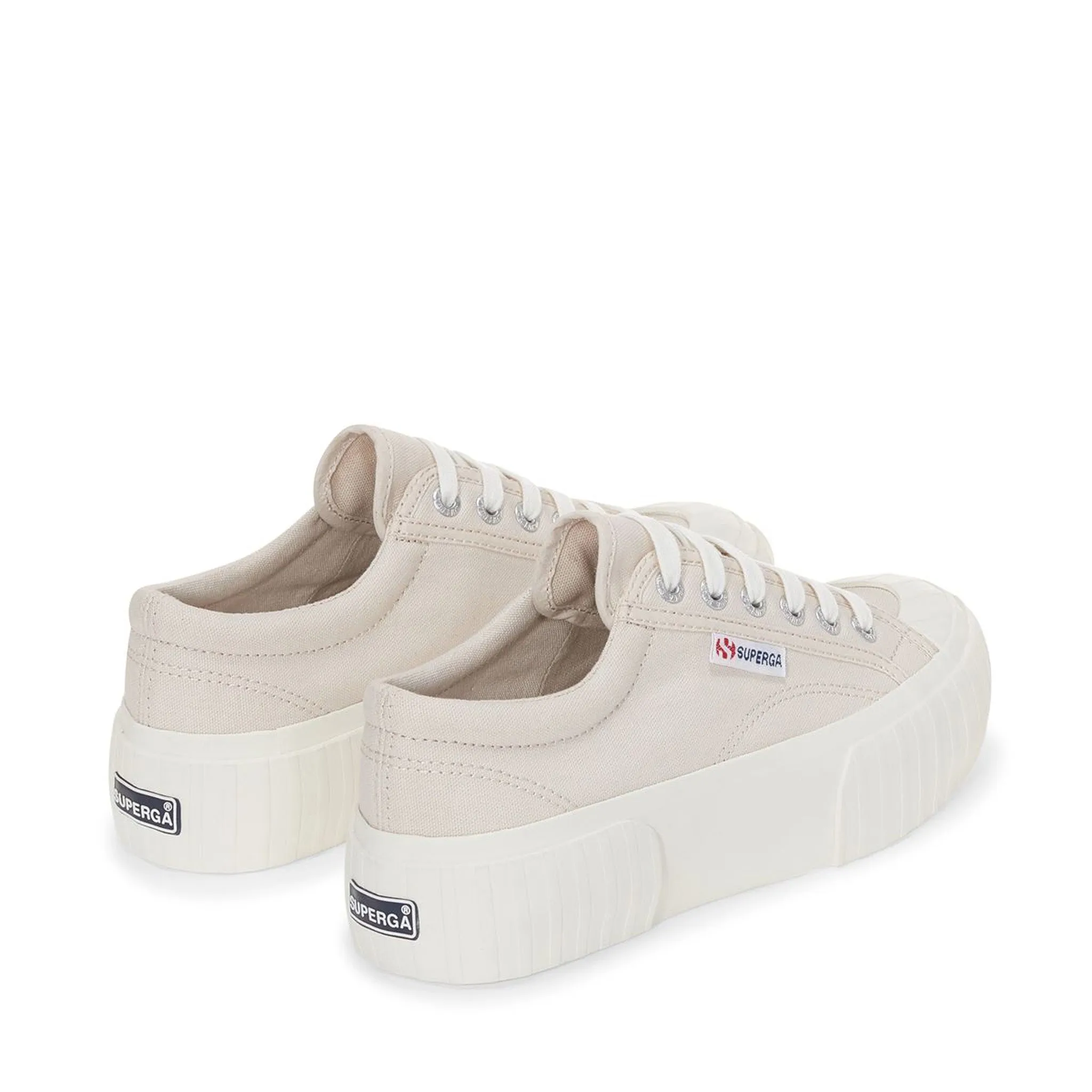 2631 Stripe Platform Sneakers - Beige Lt Avorio sold by Superga product image thumbnail 3
