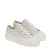 2631 Stripe Platform Sneakers - Beige Lt Avorio sold by Superga