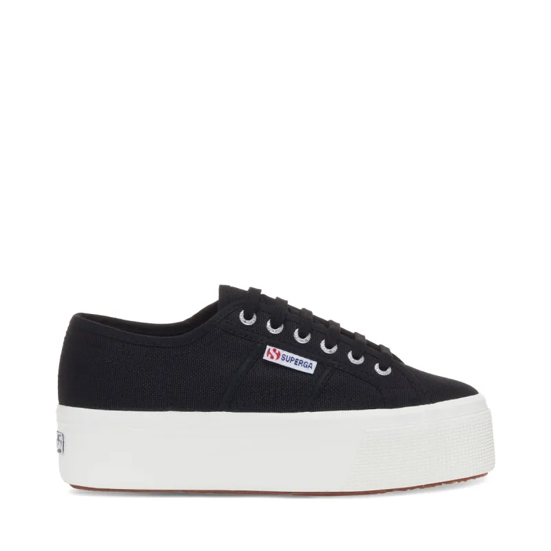 2790 Platform Sneakers - Black Avorio sold by Superga