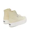 2708 High Top Sneakers - Beige sold by Superga