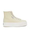 2708 High Top Sneakers - Beige sold by Superga