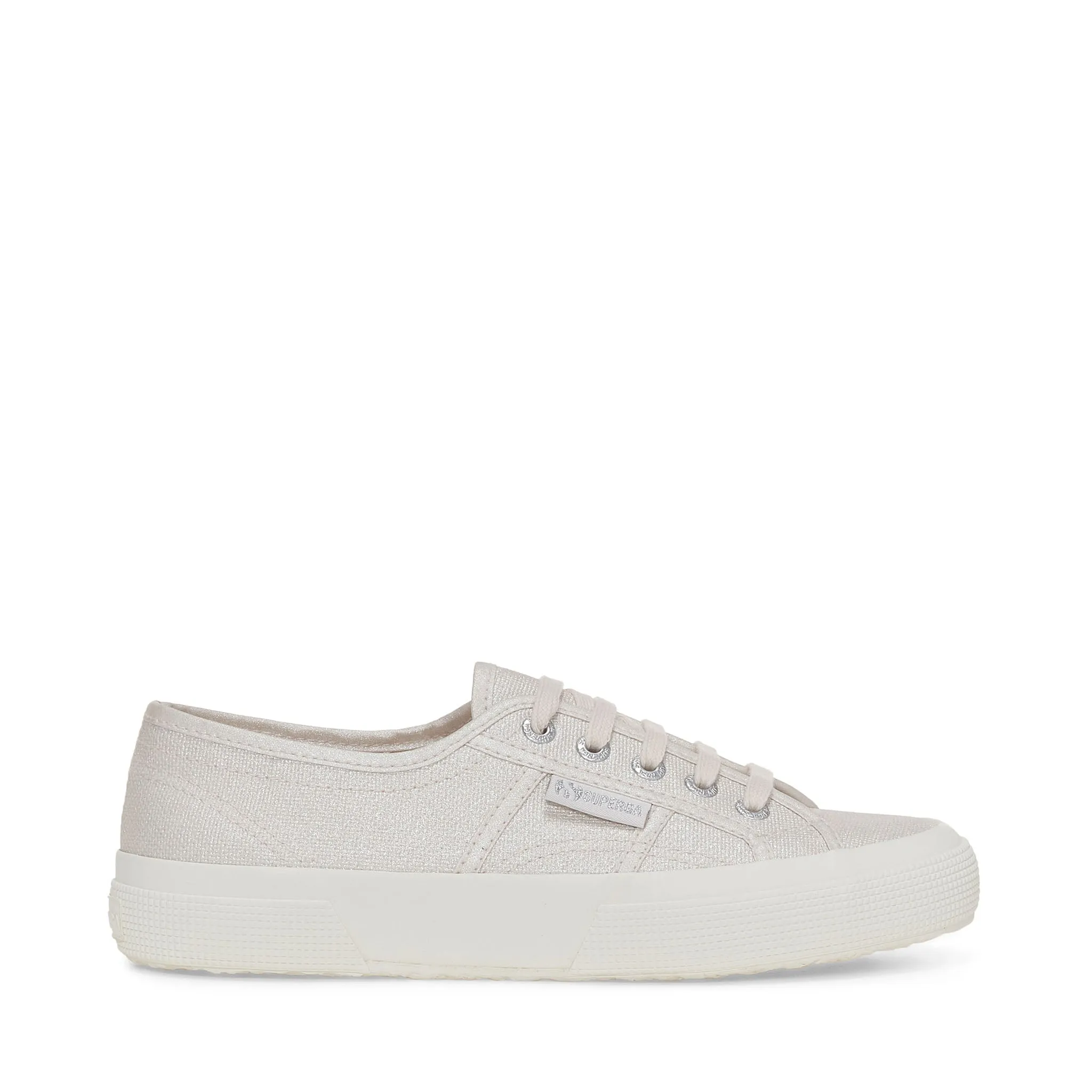 2750 Pearl Matte Canvas Sneakers - Beige Lt Avorio sold by Superga