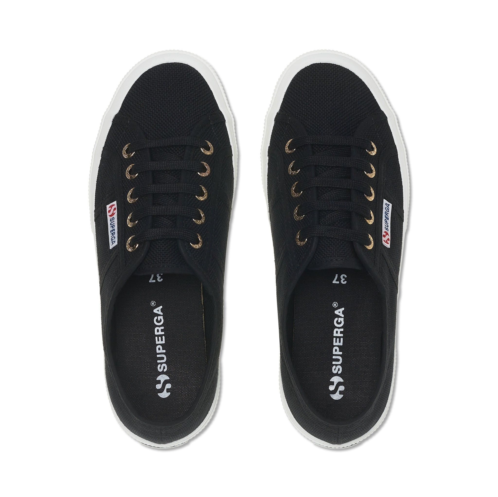 2750 Cotu Classic Sneakers - Black Pale Gold sold by Superga product image thumbnail 4