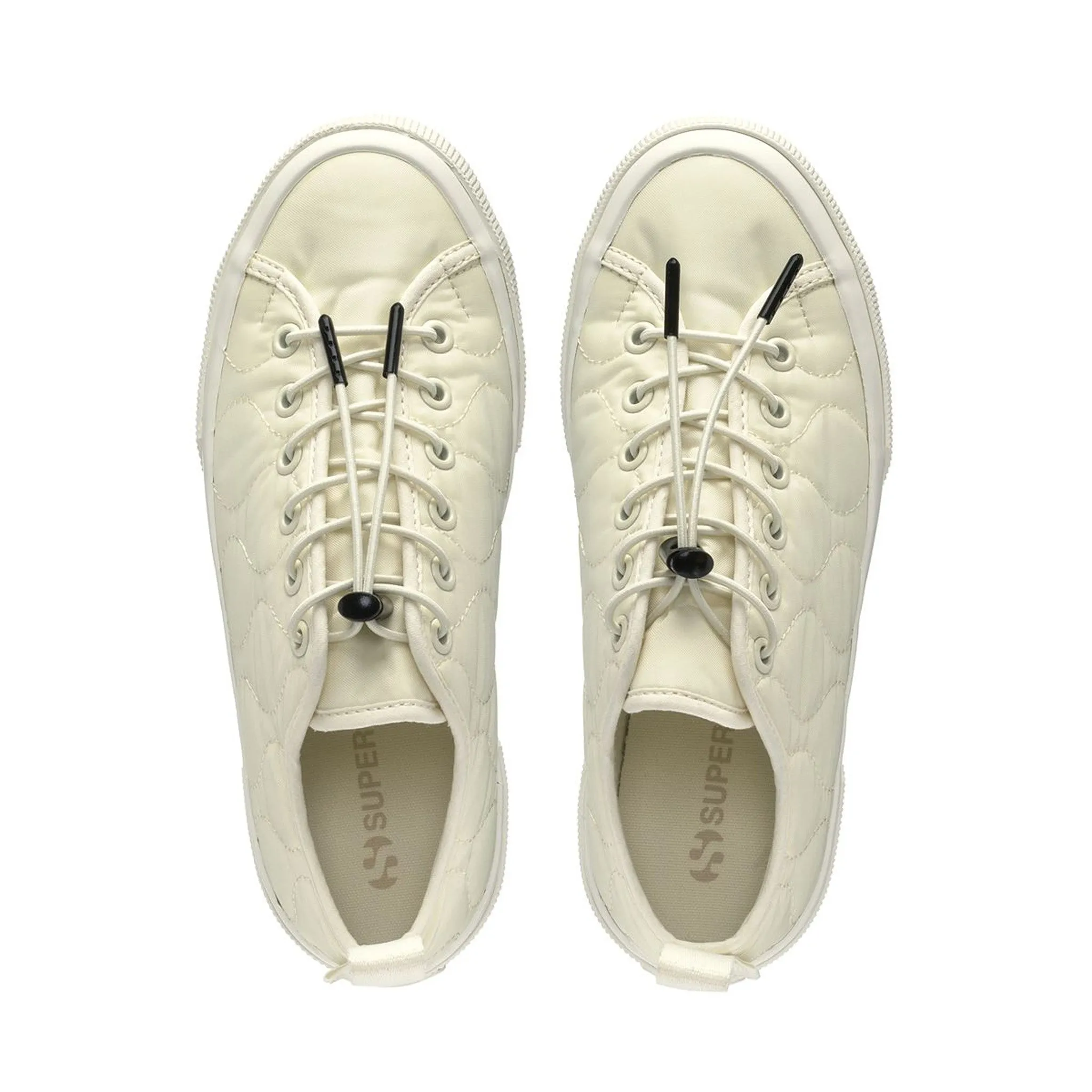 2625 Tank Quilted Nylon Sneakers - Beige Natural Avorio sold by Superga product image thumbnail 4